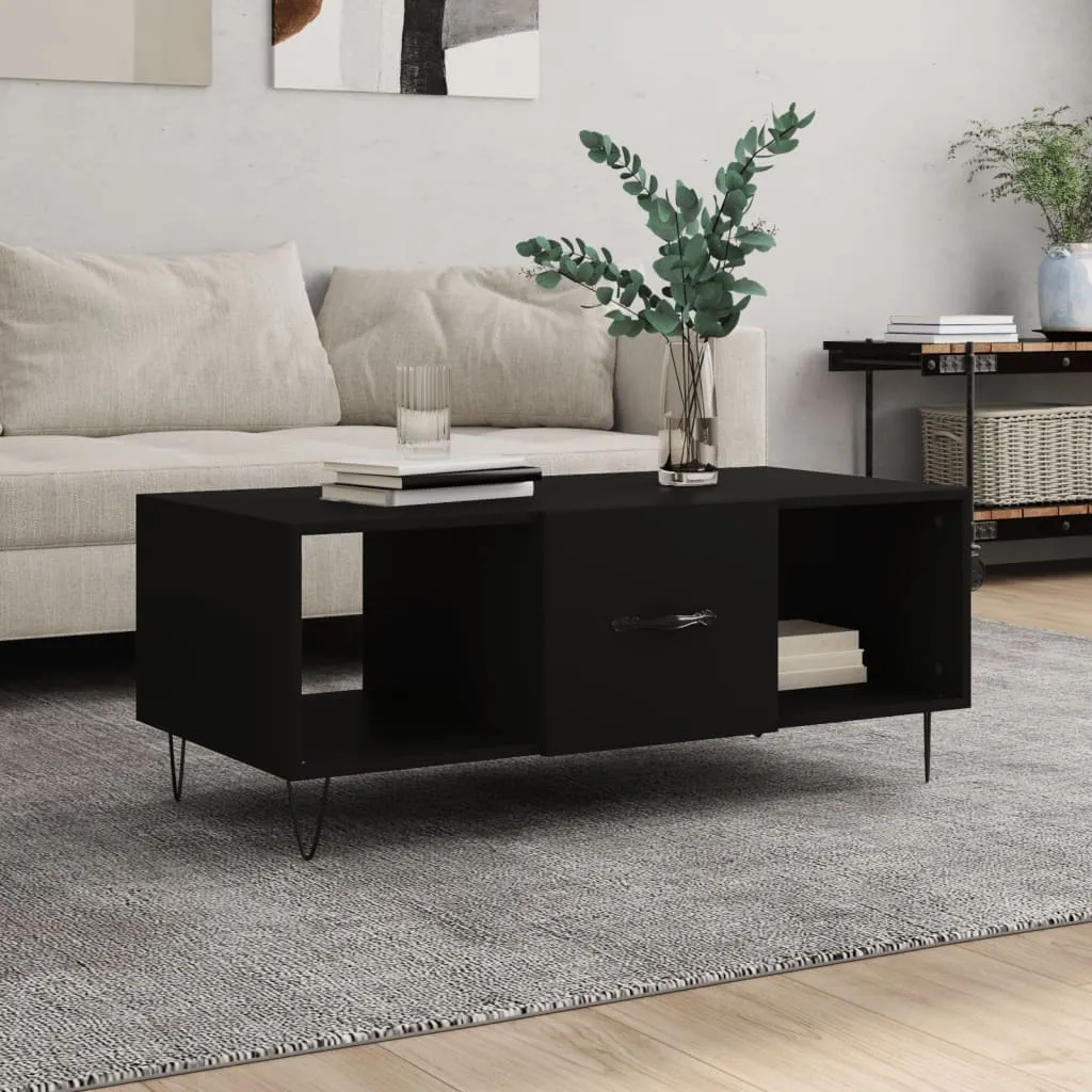 Offerta Tavolino Salotto Nero 102x50x40 - Prezzo Outlet Mobili - 2