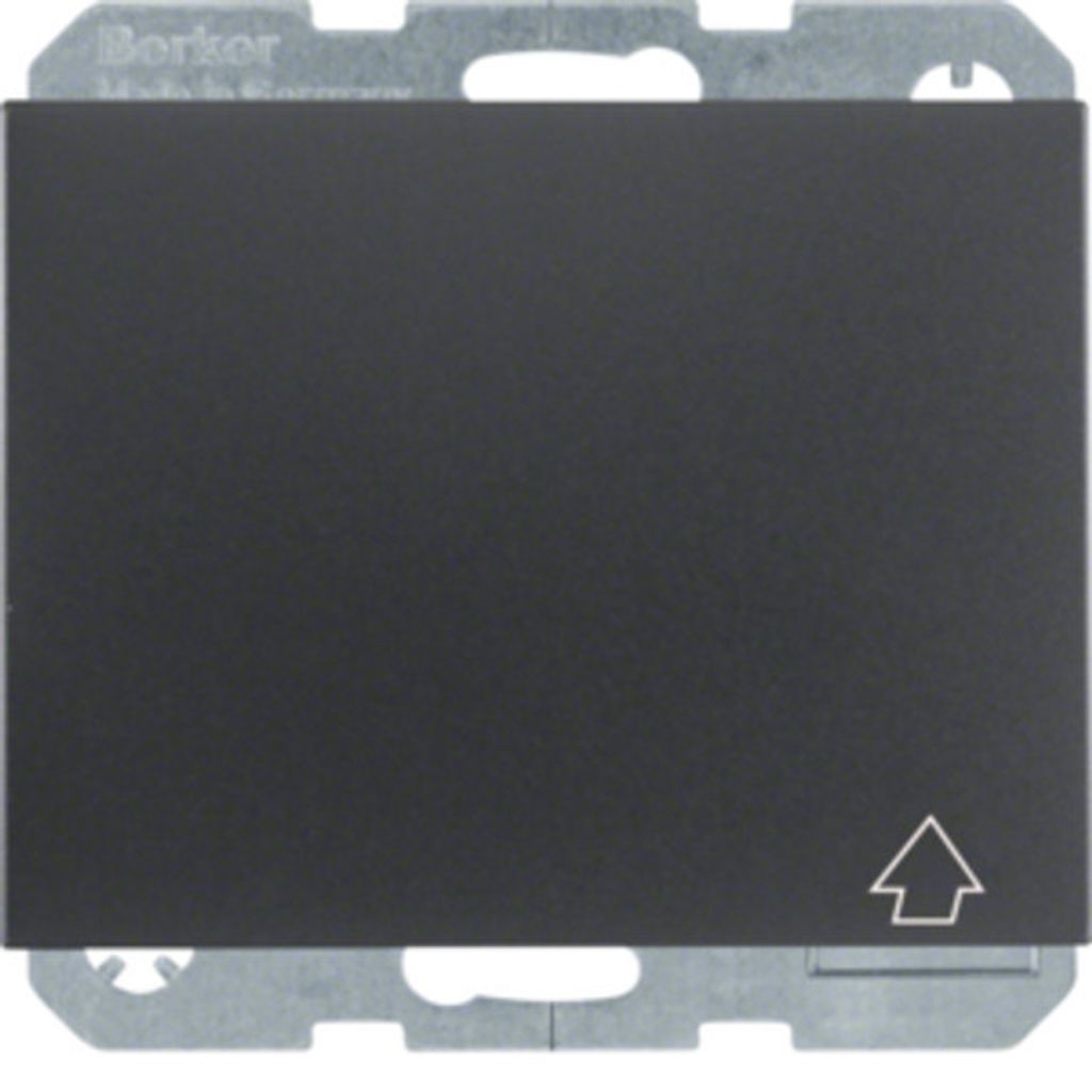 Berker K.1 SSD M. KLAPPDECKEL U. ERH. (47517206 ANTHRAZIT)