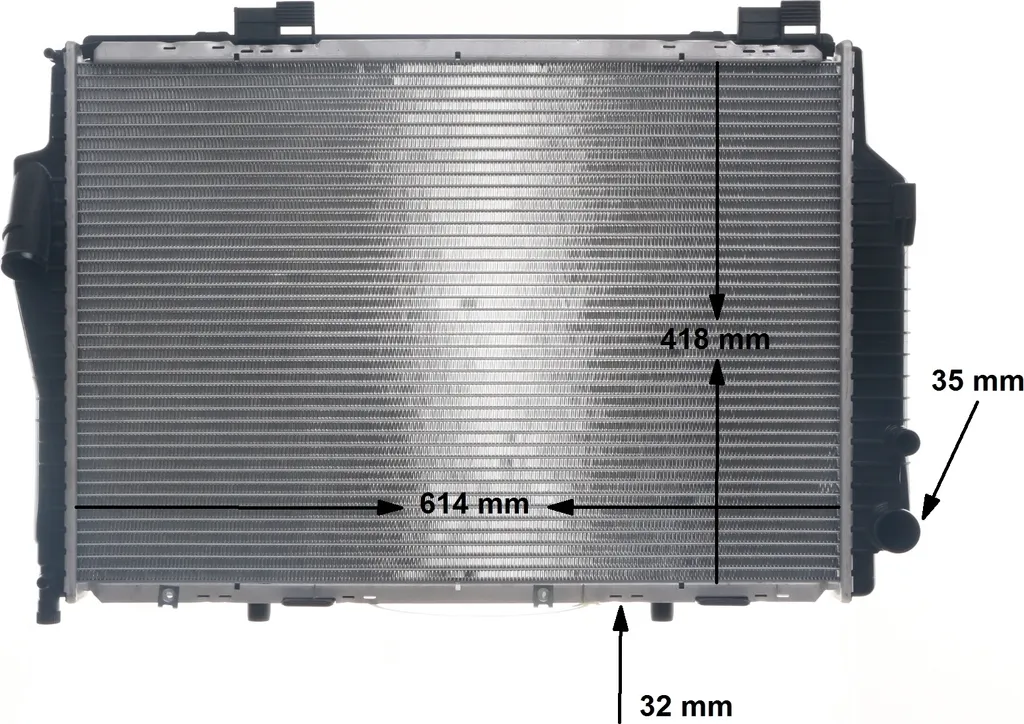 Radiateur à eau pour Mercedes-Benz SLK R170 et Classe C S202 Break