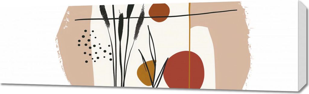 Bild 100x30cm Poetische Natur