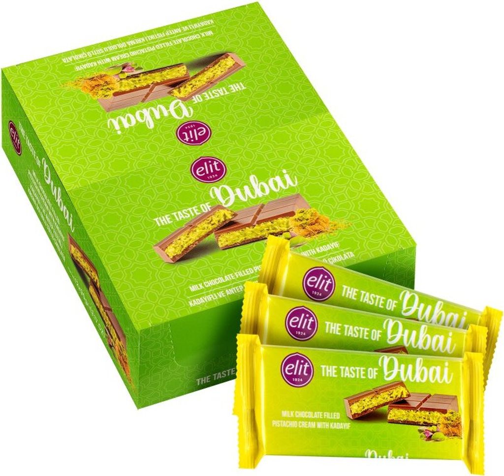 Elit The Taste of Dubai Style Schokolade 90g (Türkei) Produktbild 4