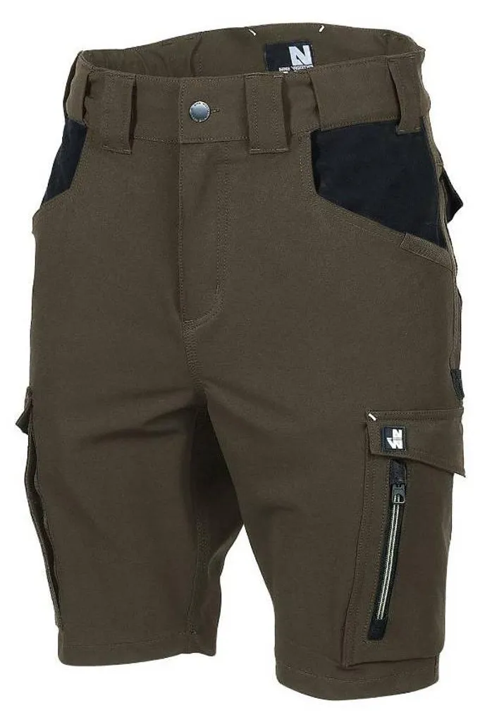 Short de Chantier Kaki Taille 44 Stan D-Work Résistant pour le Travail