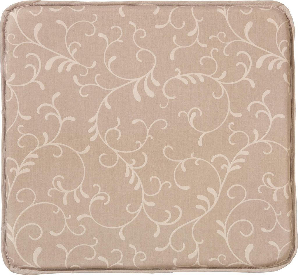 Erwin Müller Stuhlkissen Essen" taupe 38x41 cm"