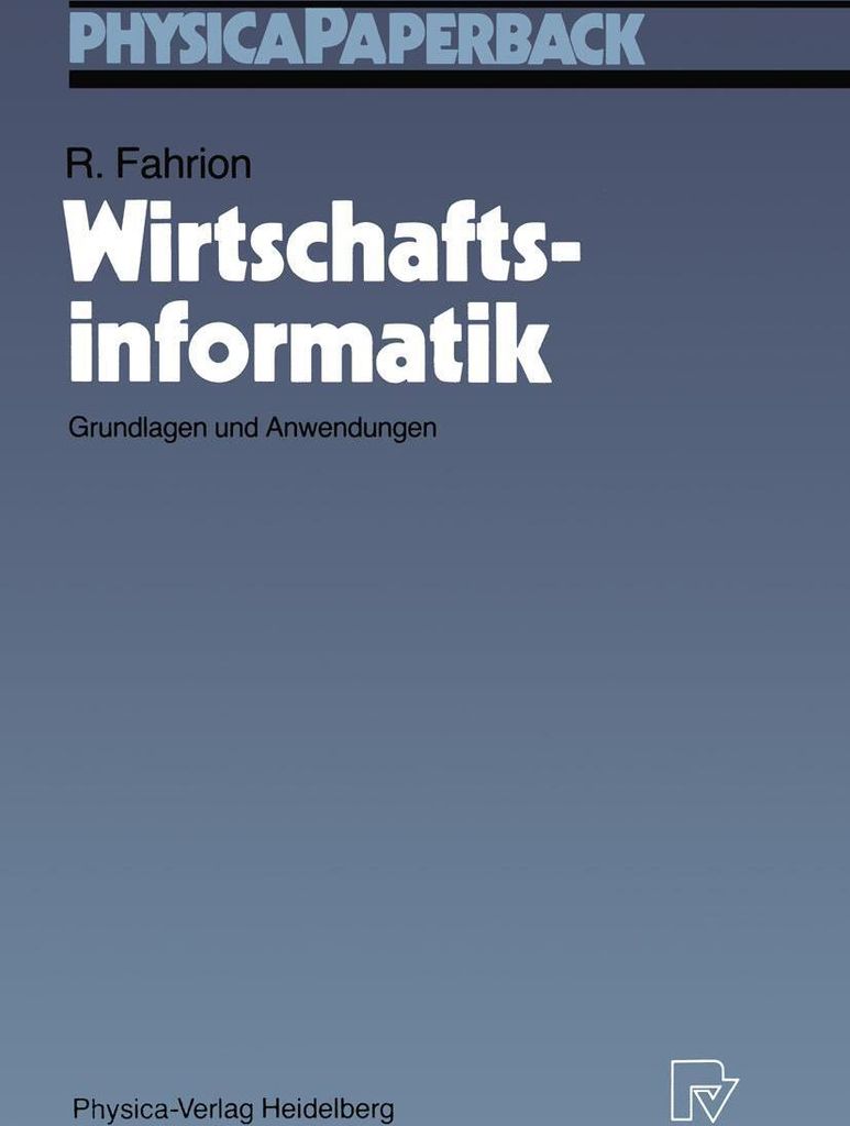 Wirtschaftsinformatik