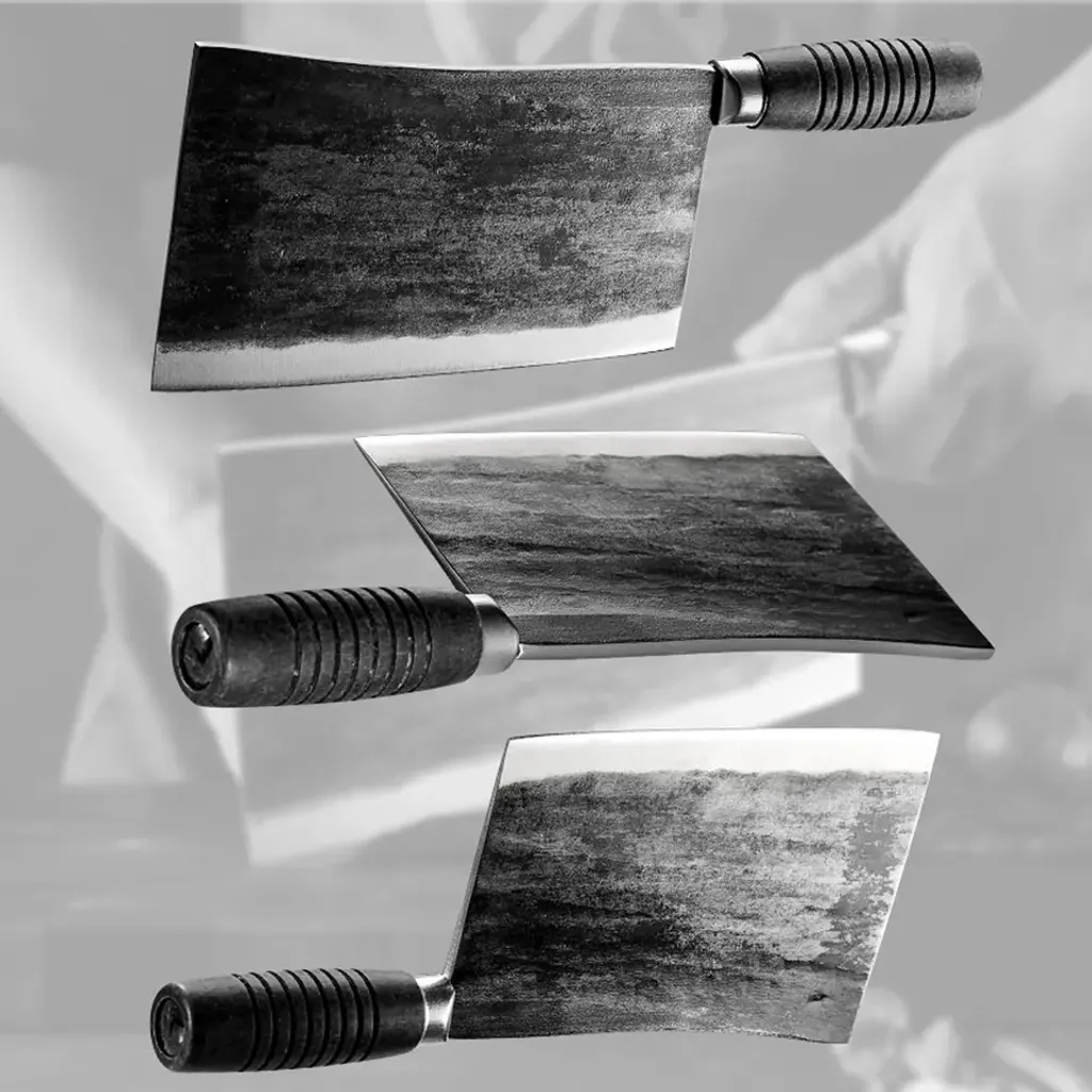 Grand couteau de chef Chigasaki noir KP27657 pour découpes de précision - 2
