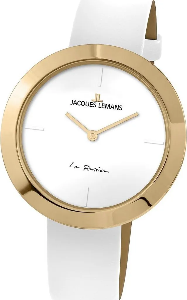 Jacques Lemans 1-2031F Montre Femme avec Verre Minéral et Acier Massif