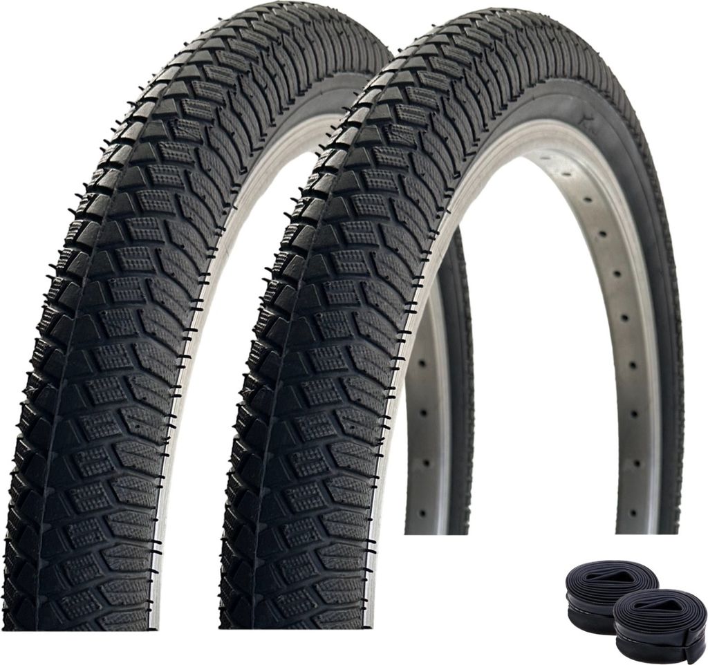 2 x VEE Rubber V186 20" Fahrradreifen Schwarz 57-406 (20 x Produktbild 2