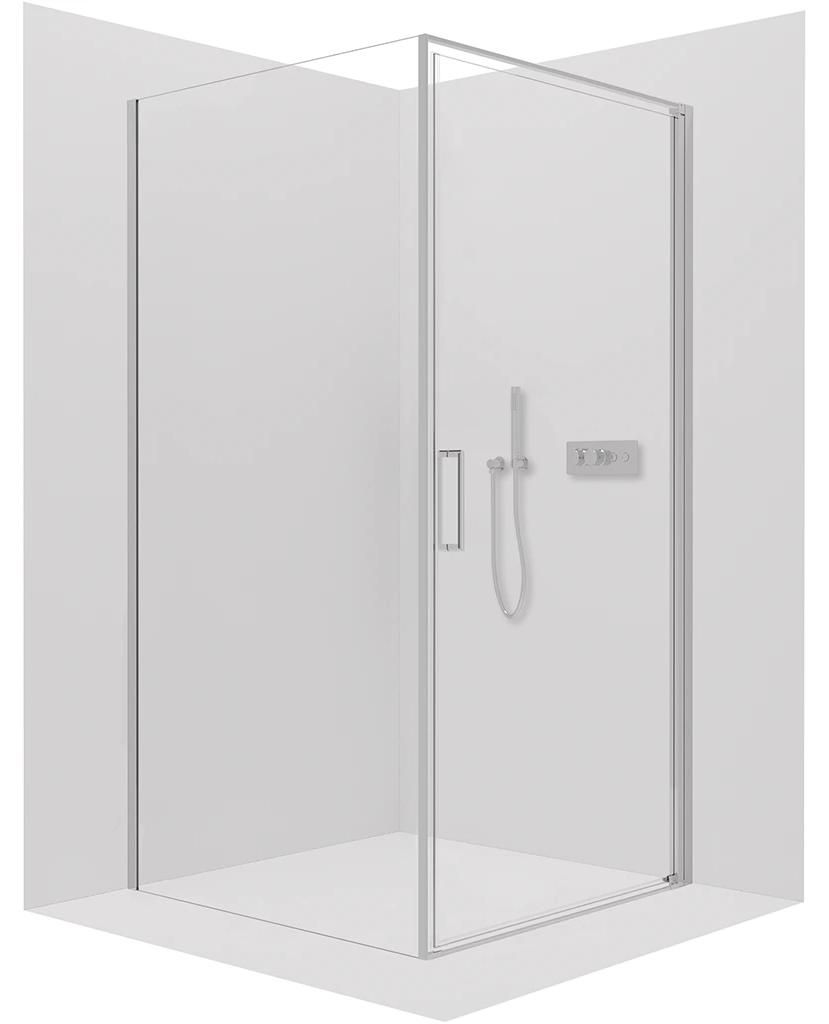 Cabina doccia Porte L/P - vetro trasparente da 8 mm - Immagine del prodotto 