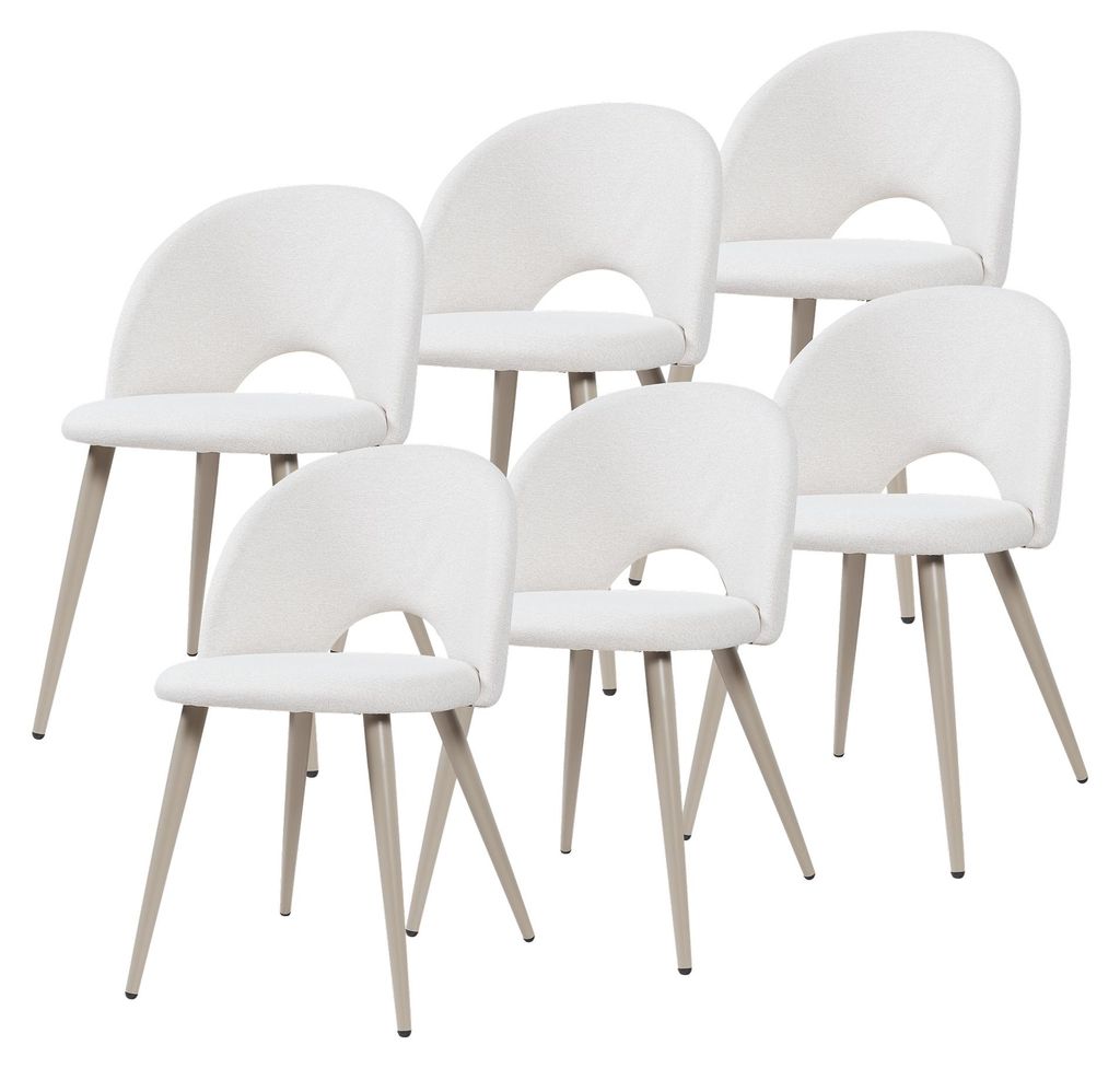 Lot de 6 chaises de salle à manger « Karijoki » : chaises Image du produit 
