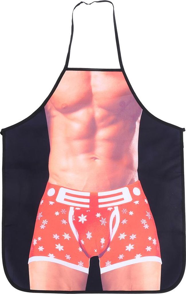 3D Funny Cooking Apron Sexy Mann Frau Schürze Wasserdichte Schürze (Gym Man)