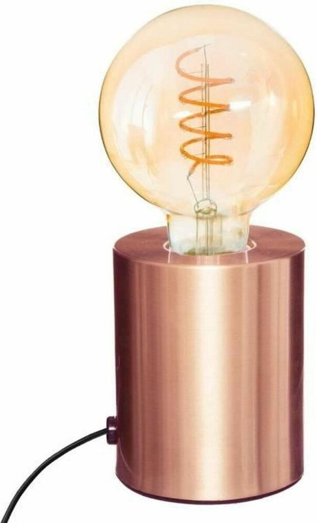 Lampe De Table Cuivre 10,5x9cm E27 (ampoule Non Inclus) Image du produit 