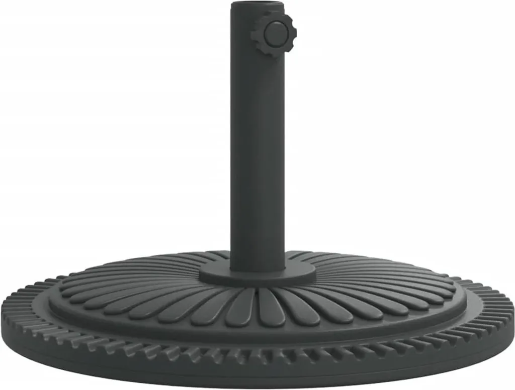 Base Porta Ombrellone Tonda 12kg | Adattatore Palo Ø38/48 mm