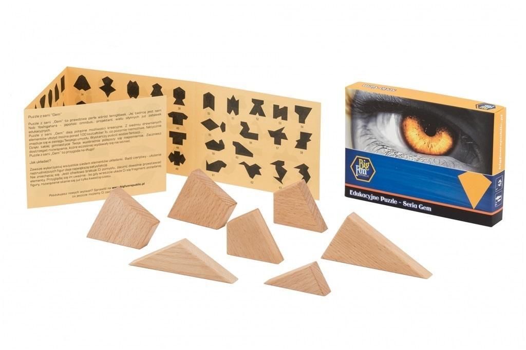 Holzpuzzles – Serie GEM – Big Fun Republic