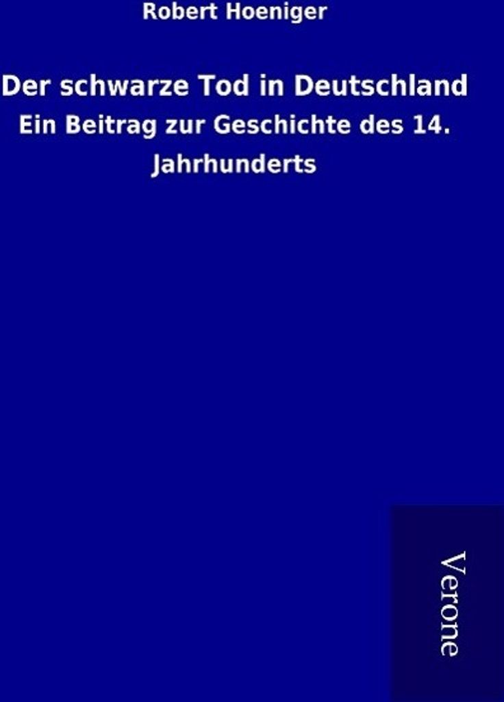 Der schwarze Tod in Deutschland