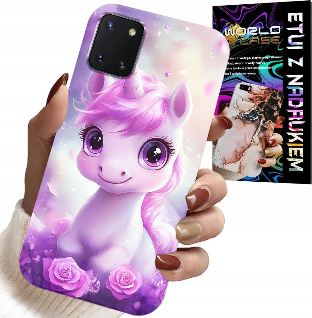 Hülle Für Samsung Galaxy A81 - Süsses Einhorn, Designs Für Kinder Hülle