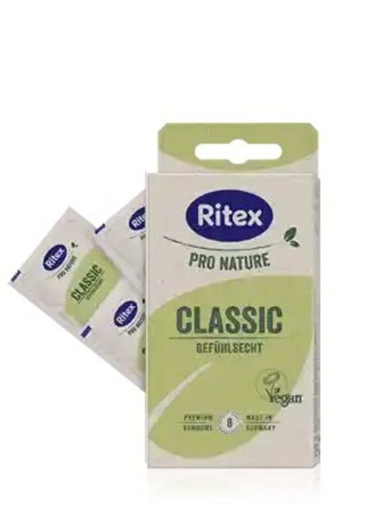 Ritex Pro Nature Classic vegan Kondome 8 St Image du produit 