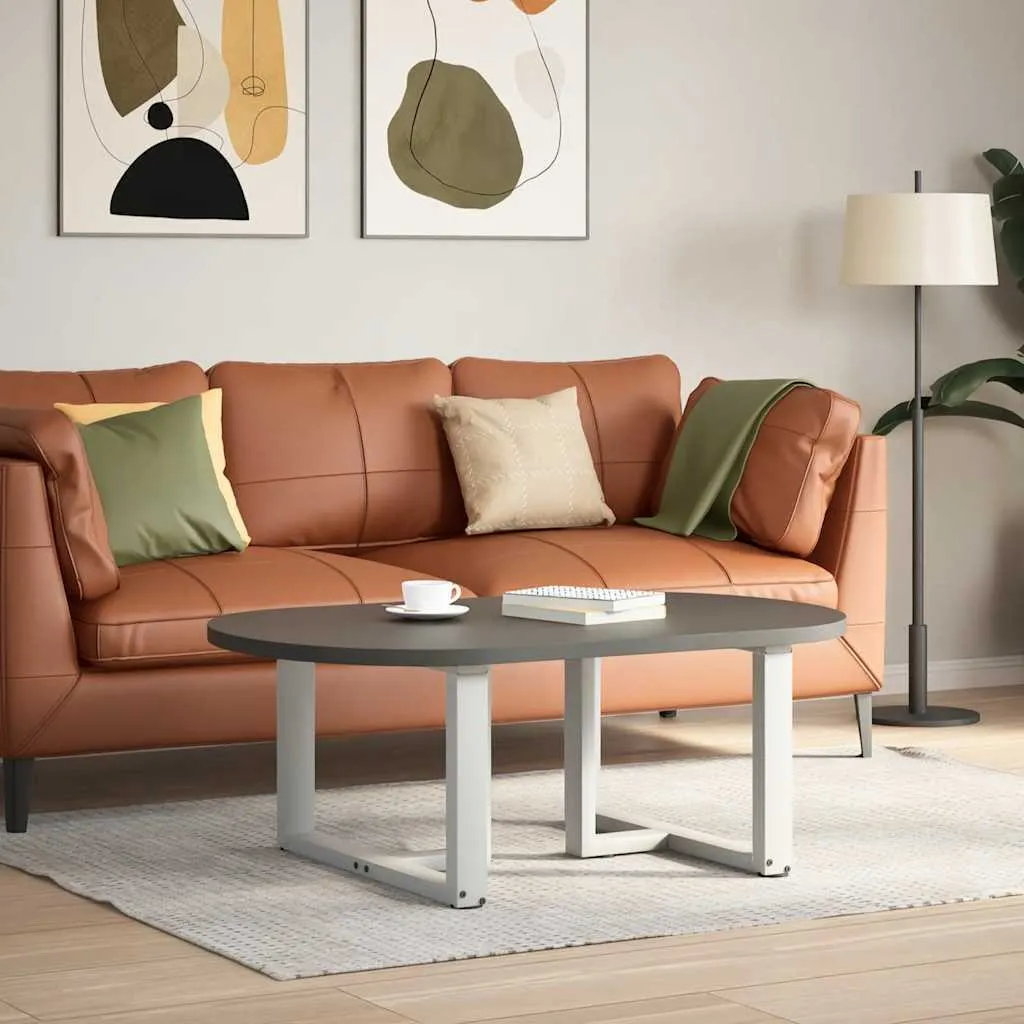 Gambe per Tavolino Bianco Acciaio 70x25x42 cm SYFAX - Stile Scandinavo