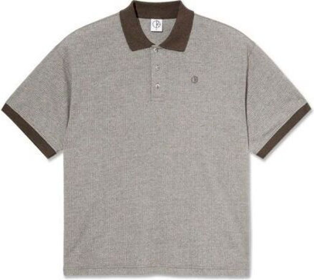 T-SHIRT POLAR Illusion Surf Polo – braun – XL