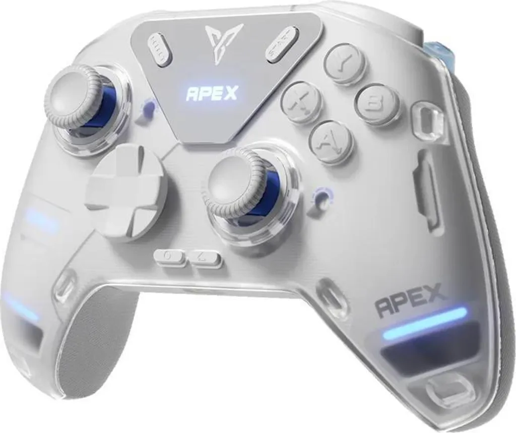 Manette Sans Fil Idéale pour Jouer sur PC, Switch et Mobile en Blanc