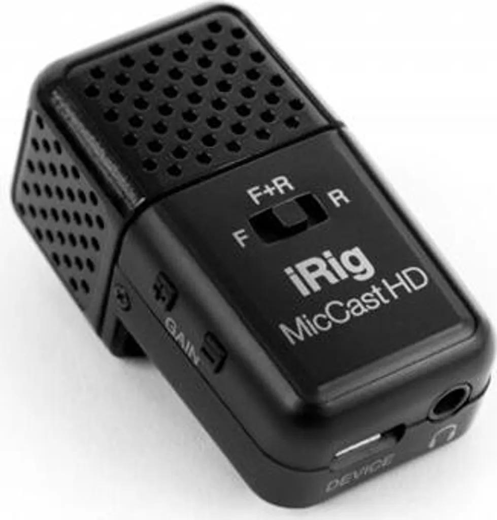 IK Multimedia iRig Mic Cast HD: Microfono Professionale 96kHz per Vlogger - 3