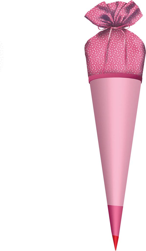 ROTH Stoffbezug mit Satinschleife, rosa, 70 cm Produktbild 