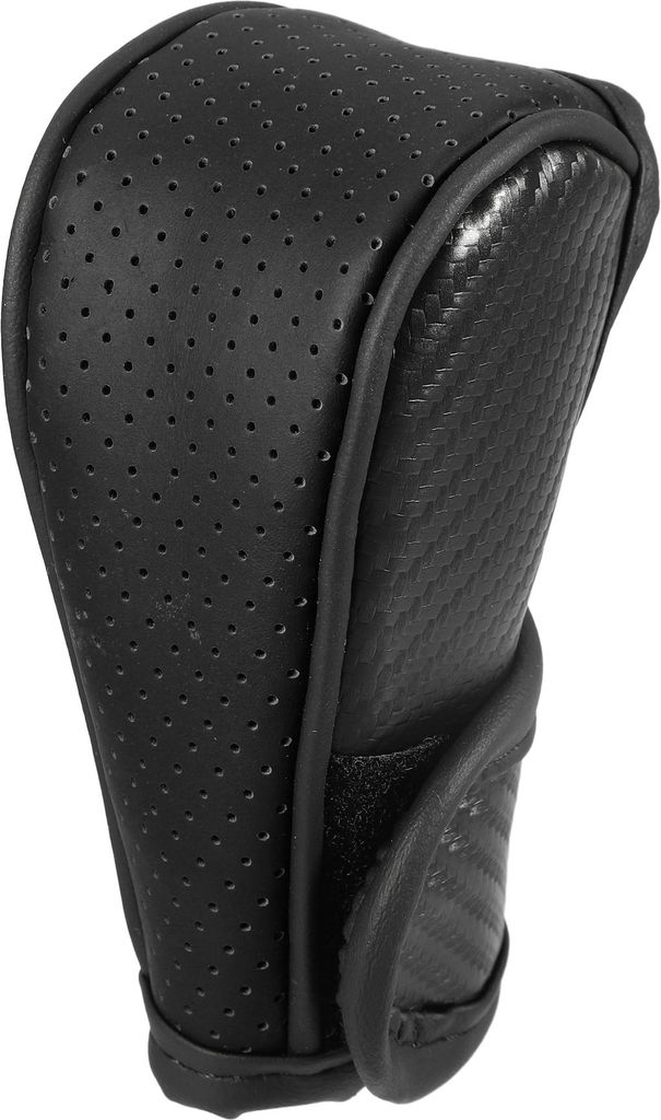 1 Stück Universal Auto Schaltknauf Abdeckung - Automatischer Schaltknauf Schutz Carbon-Faser-Muster Atmungsaktiv Anti-Rutsch Schaltknauf Schutzhü...