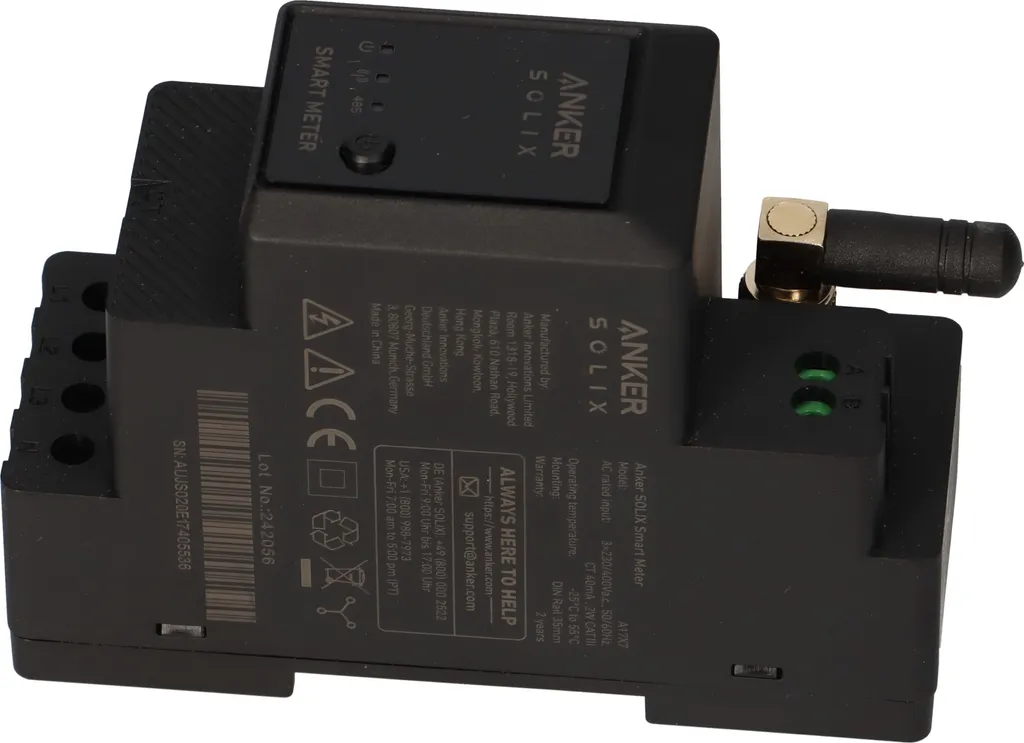 Anker SOLIX Smart Meter A17X7311 : Compteur intelligent triphasé précis - 3