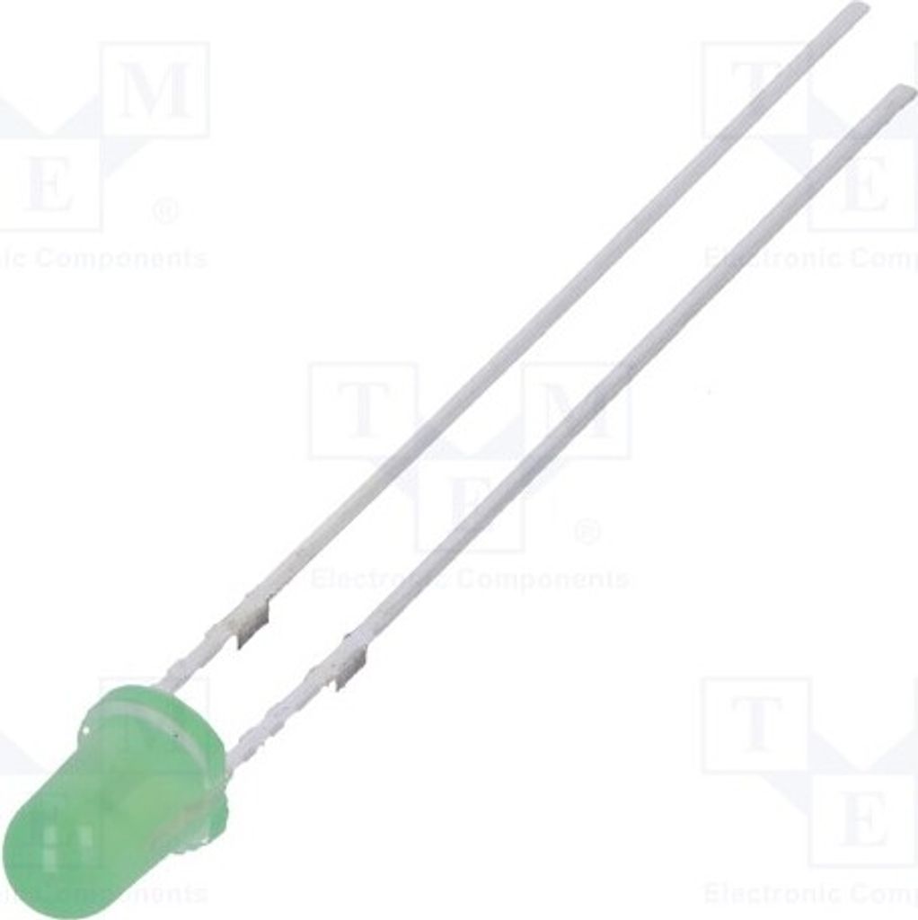 10x LED 68÷100mcd 3mm 70° gelb-grün OSG8HA3Z74A LED Dioden THT 3mm