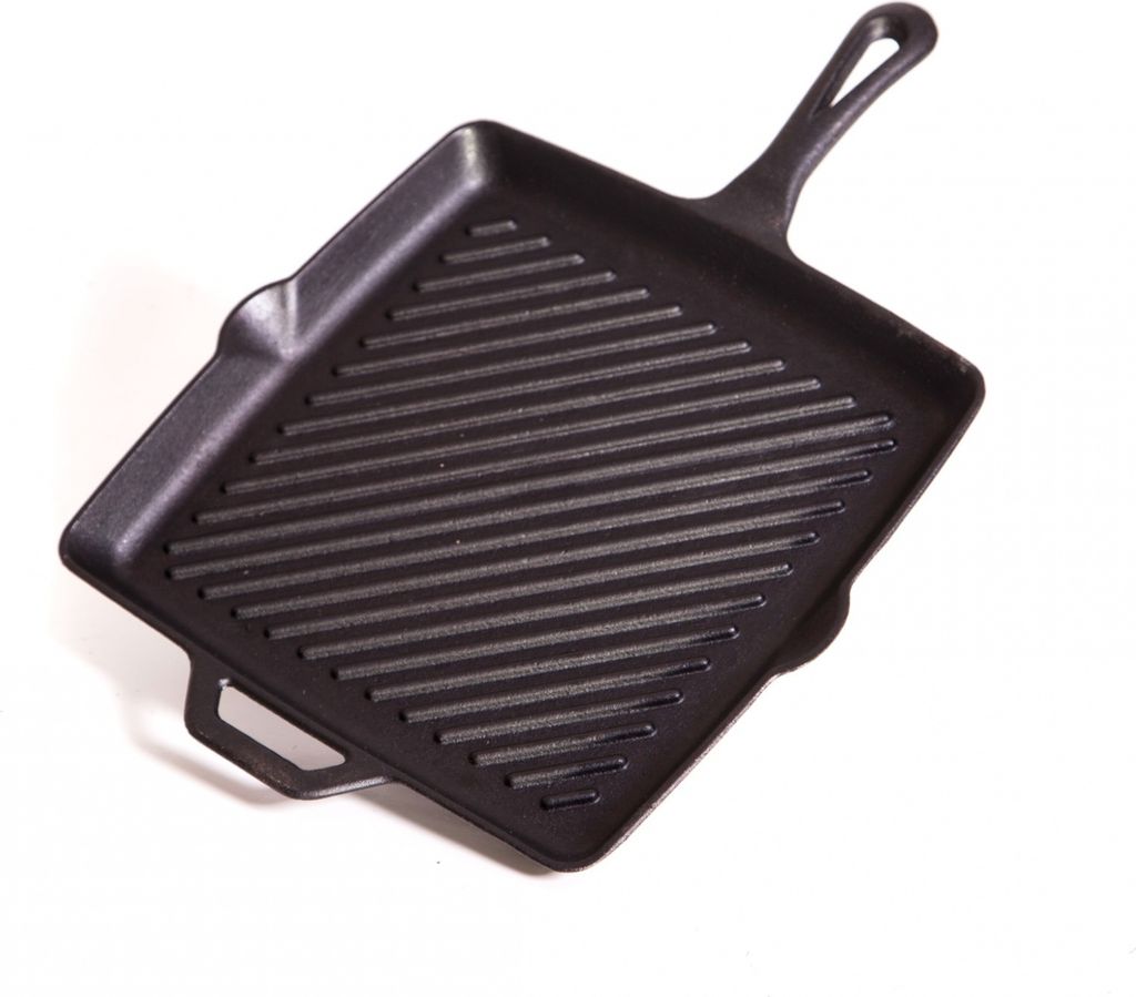 Camp Chef Gusseisen Pfanne Rund oder Quadratisch BBQ Grill Outdoor : SK11R
