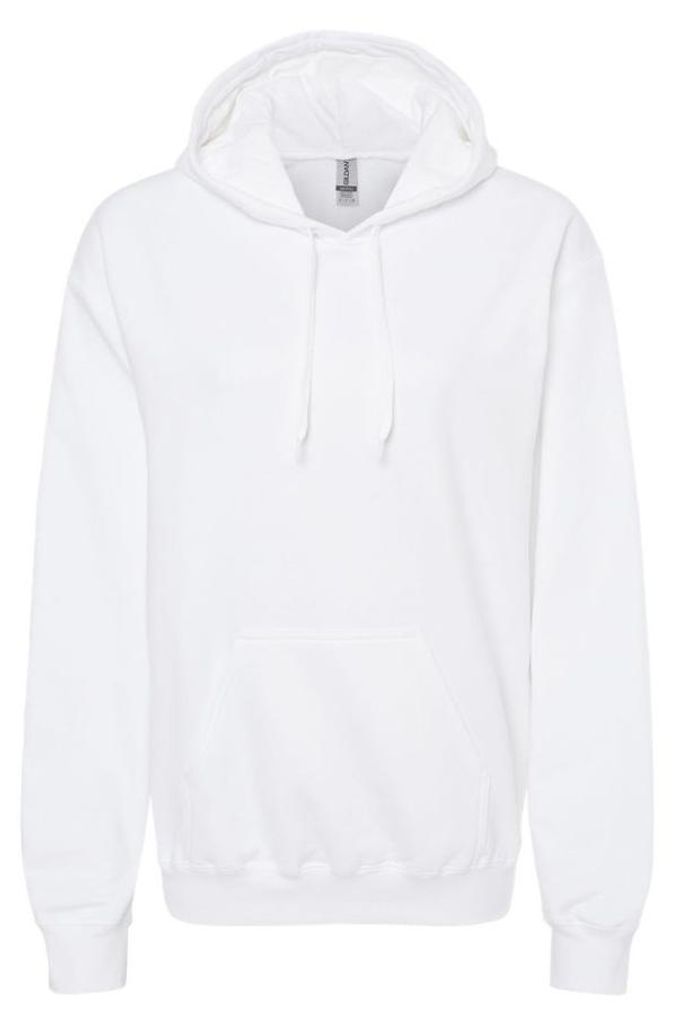 Gildan - "Softstyle" Kapuzenpullover Fleece für Herren/Damen Uni FK3164 (XL) (Weiß)