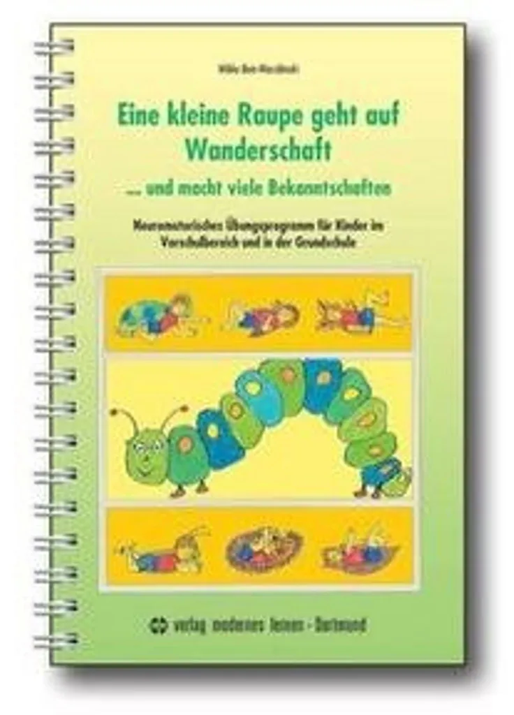 Livre cartonné éducatif avec petite chenille et animaux de la forêt