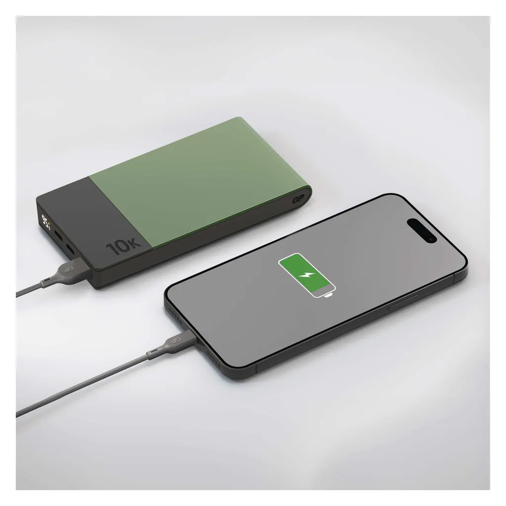 Batterie GP Powerbank M2+ 10000mAh - Design Compact et Charge Rapide - 4