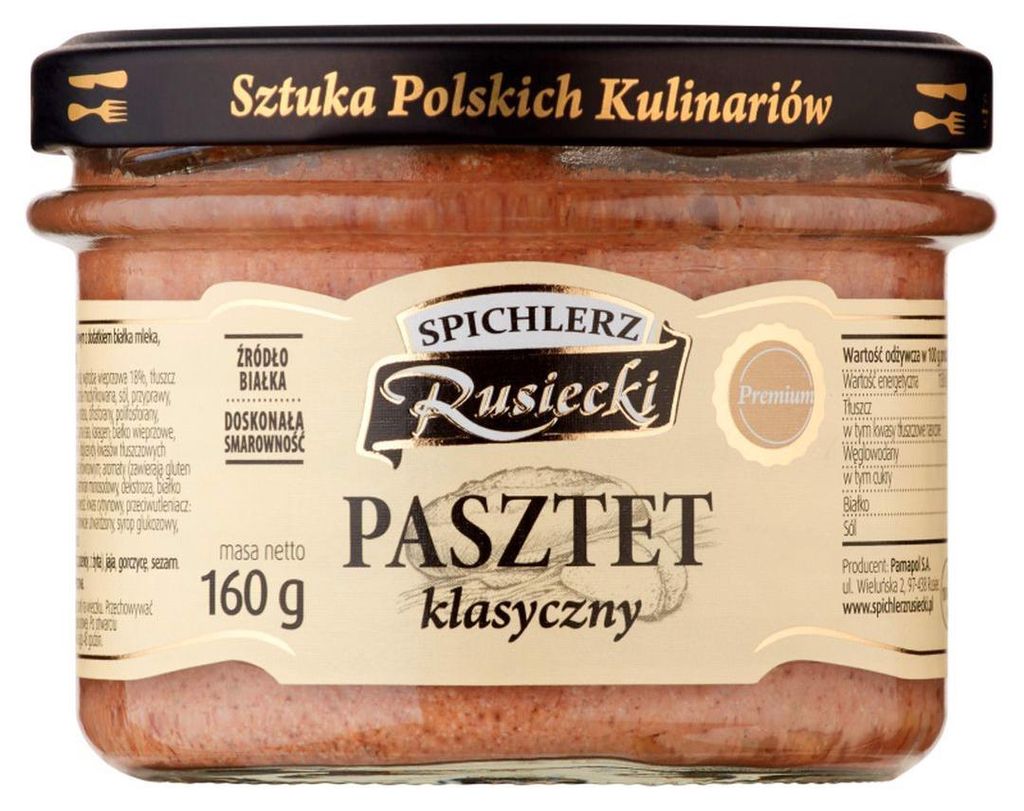 Spichlerz Rusiecki Klassische Schweinepastete mit Geflügel Produktbild 