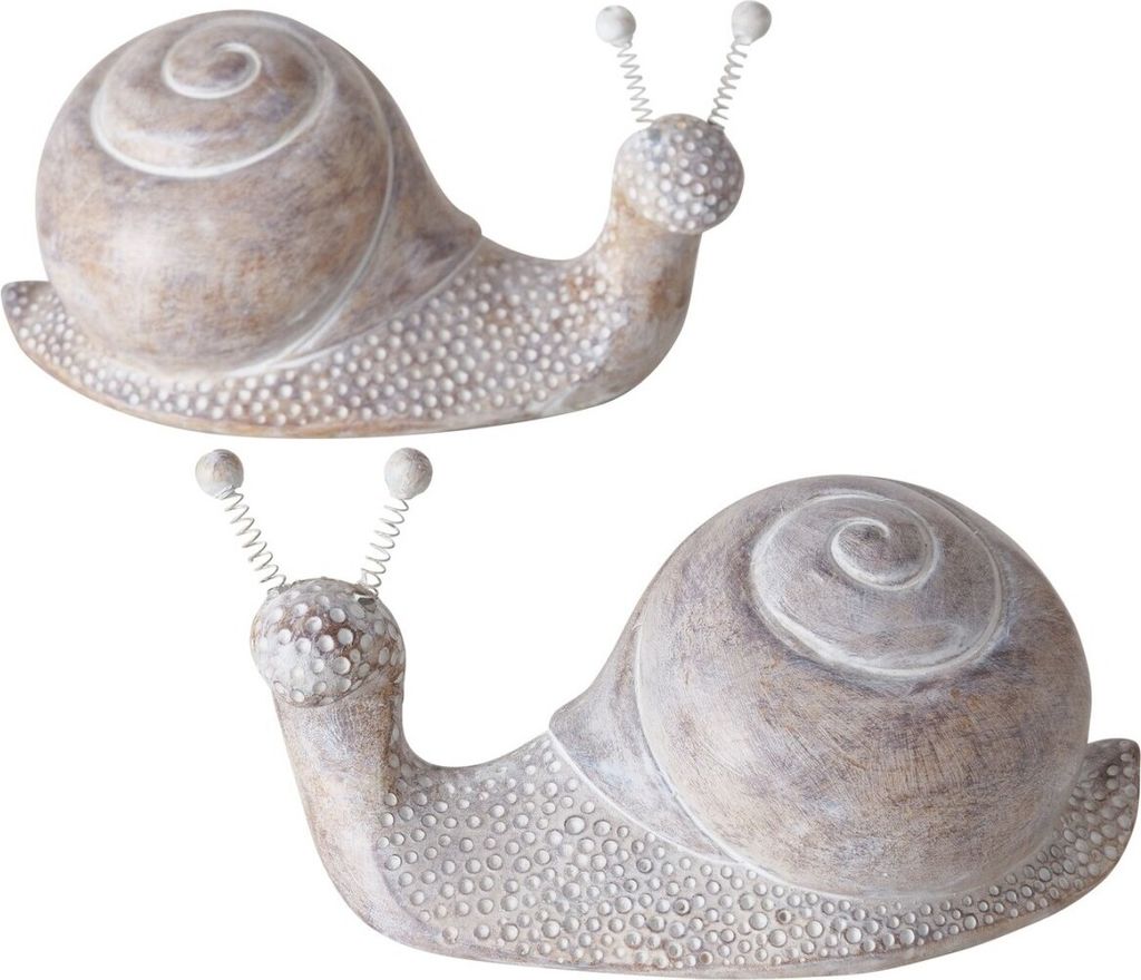 Dekofiguren 2 Stk. Schnecken Samanda