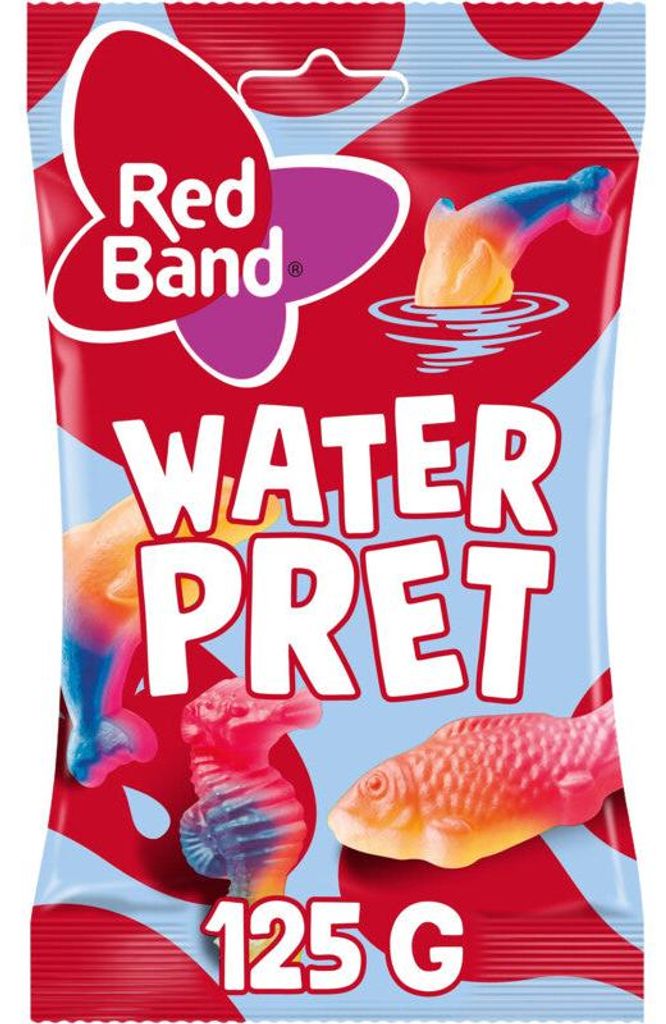 Red Band Waterpret Zoet 125 g – Ovocno-sladká lékořicová Obrázek produktu 