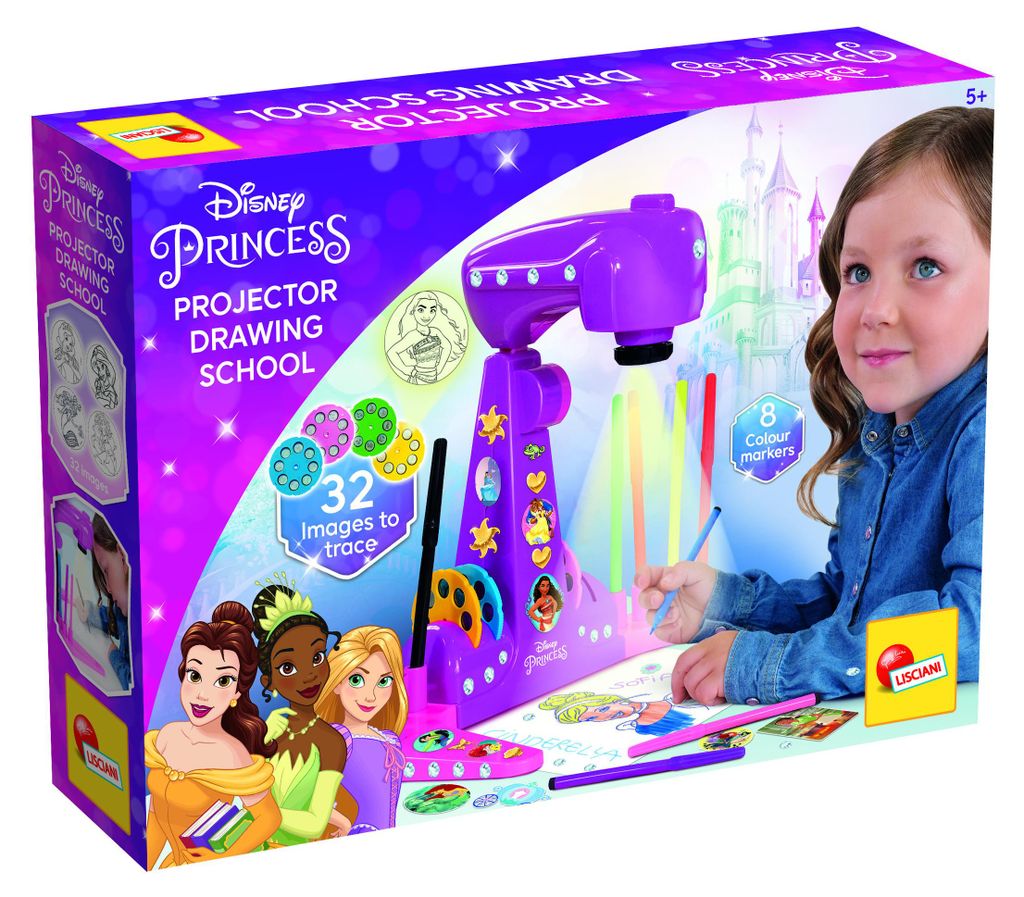 Lisciani 92956 - Disney Princess Zeichenschule mit LED Produktbild 