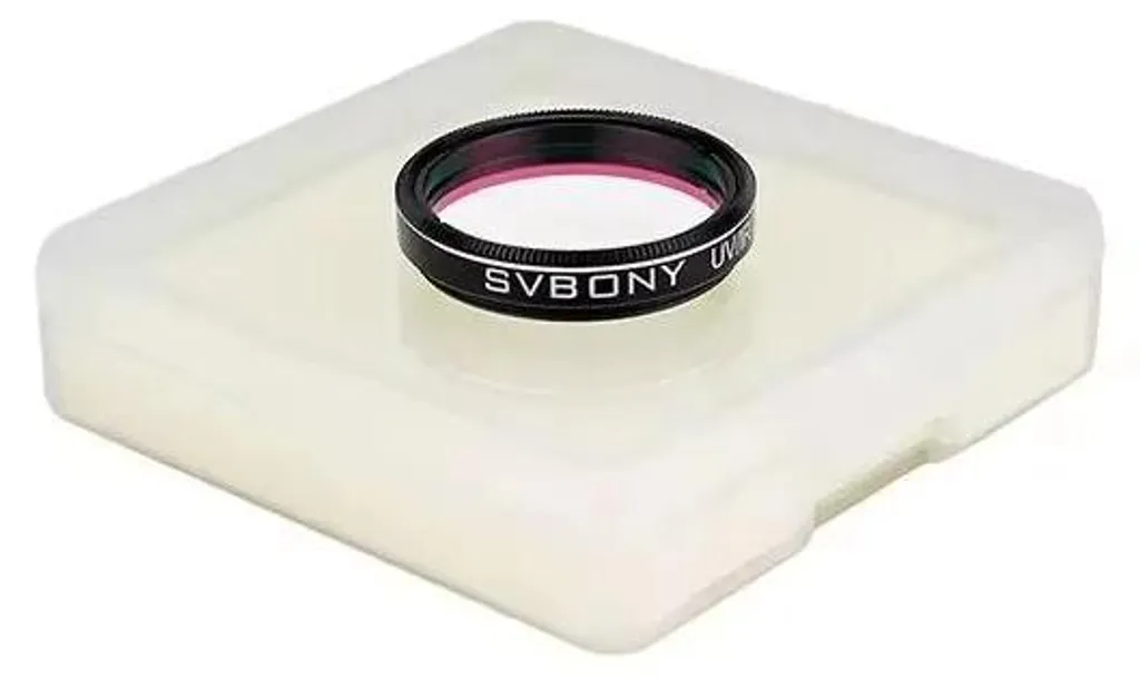 Filtre UV/IR 1,25 pouce en verre optique haute clarté pour télescope
