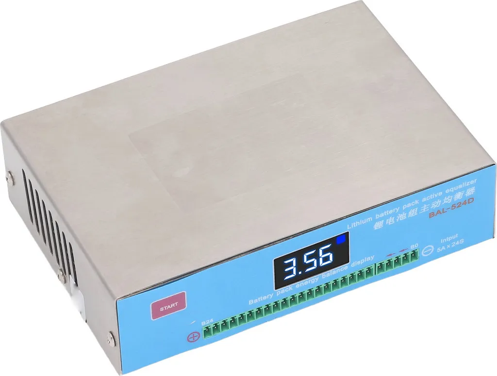 Active Equalizer 5A pour Batterie Lithium 4-24S avec Écran LED Intégré