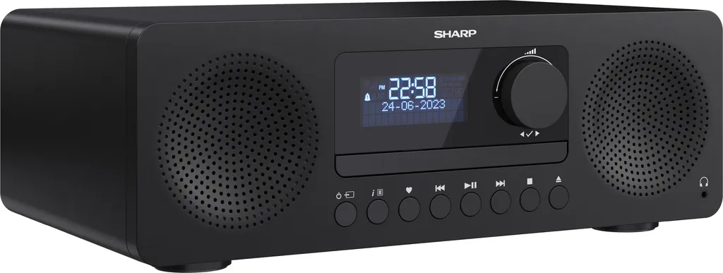 Mini Chaîne Hi-Fi Sharp XL-B720D Système Audio Stéréo Numérique DAB+ - 16