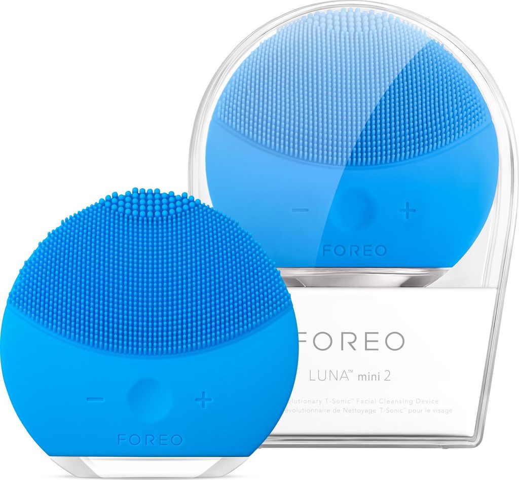 FOREO LUNA mini 2 Elektrisches Gesichtsreinigungsgerät aus Silikon – Für alle Hauttypen – Sanfte Reinigung & Massage – Reisegröße