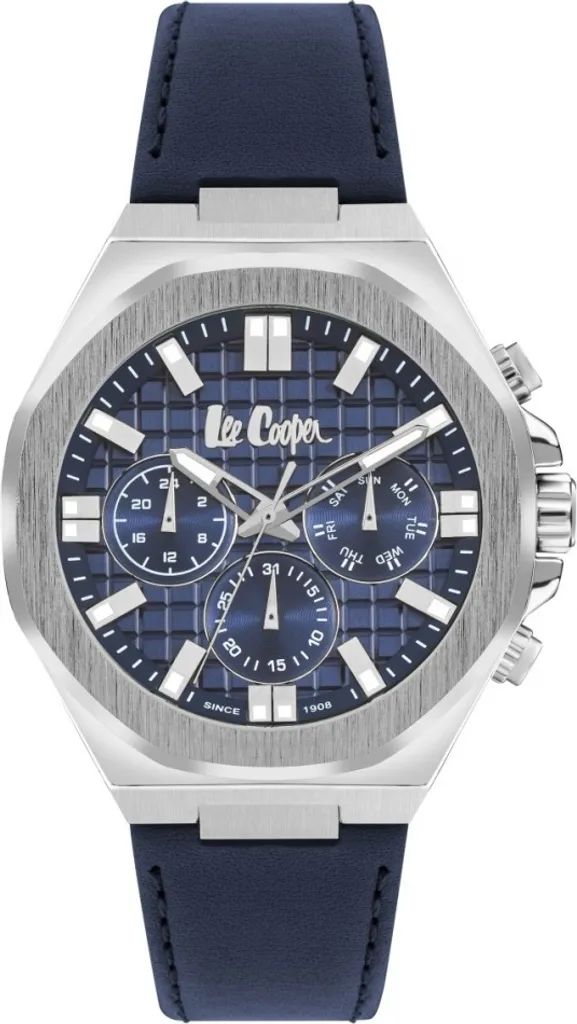 Idea Regalo Uomo: Orologio Lee Cooper LC07983.399 Blu Navy Fashion