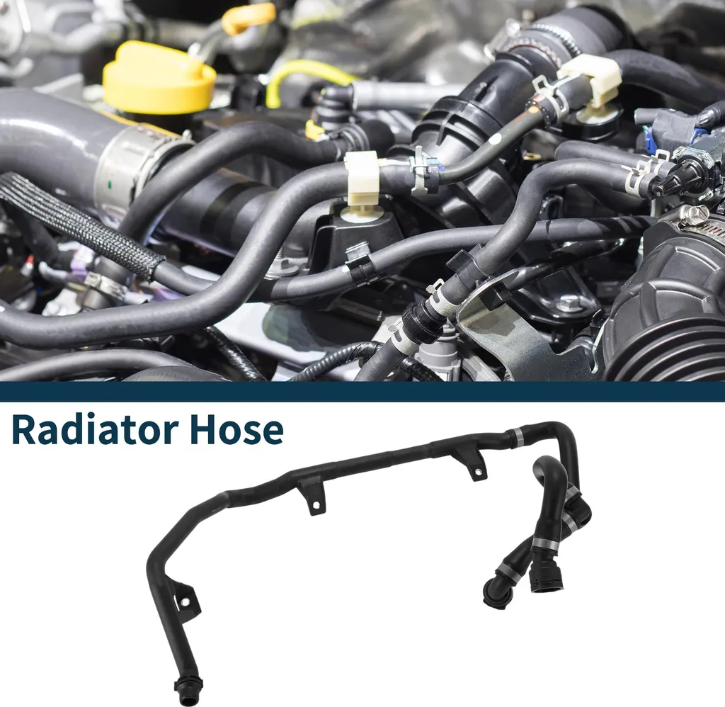Durite radiateur noire en plastique et caoutchouc pour BMW E92
