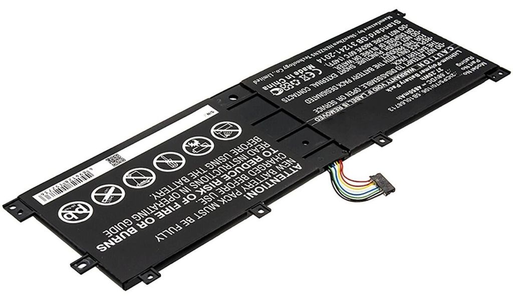 Akku für Lenovo BSNO4170A5-AT Li-Pol 7,68 Volt 4850 mAh schwarz