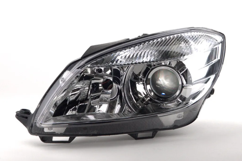 Johns, Set di fari alogeni anteriori compatibili con Skoda Fabia 6Y 09/99-03/08 H7 H3 sinistra e destra + fendinebbia + lampadina