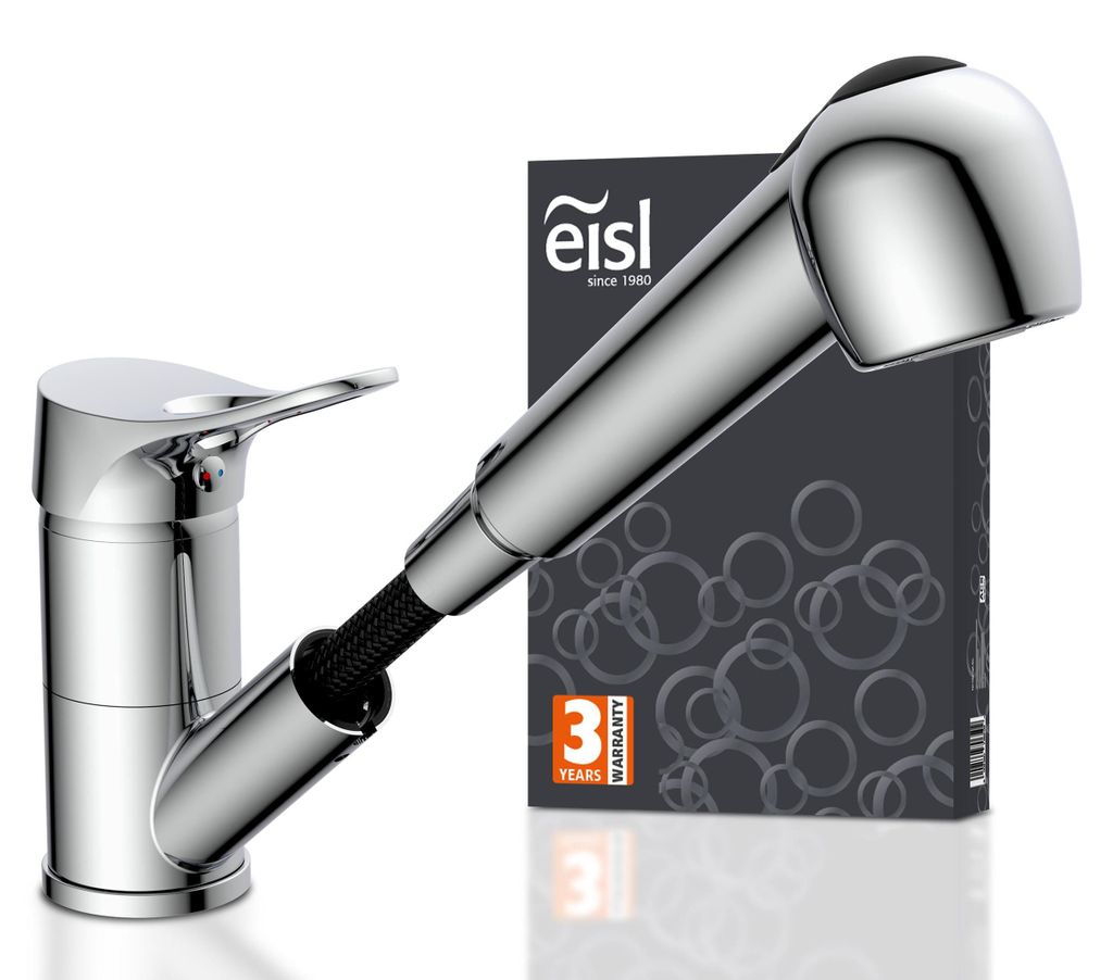 eisl Küchenarmatur VERONA mit Geschirrbrause, Wasserhahn Produktbild 