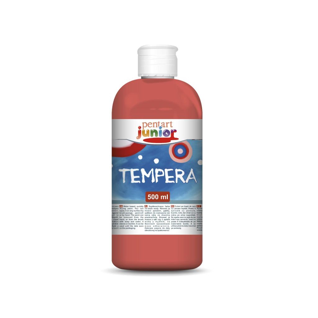 PENTART Temperafarbe, 500 ml, Rot