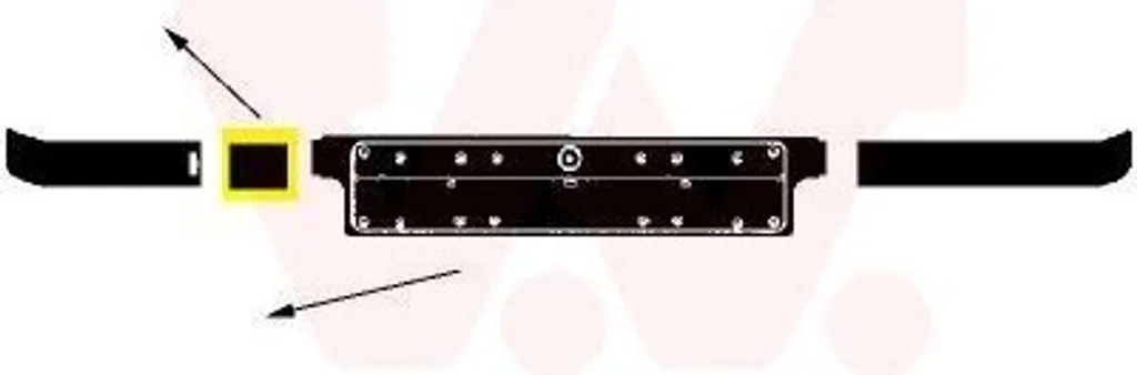 Acquista Van Wezel 0640589 Flap Gancio Traino BMW Serie 3 Equipart