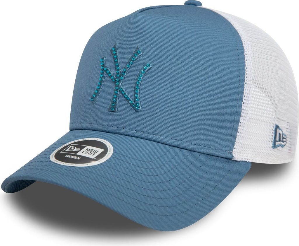 NEW ERA MLB RHINESTONE TRUCKER N Blau