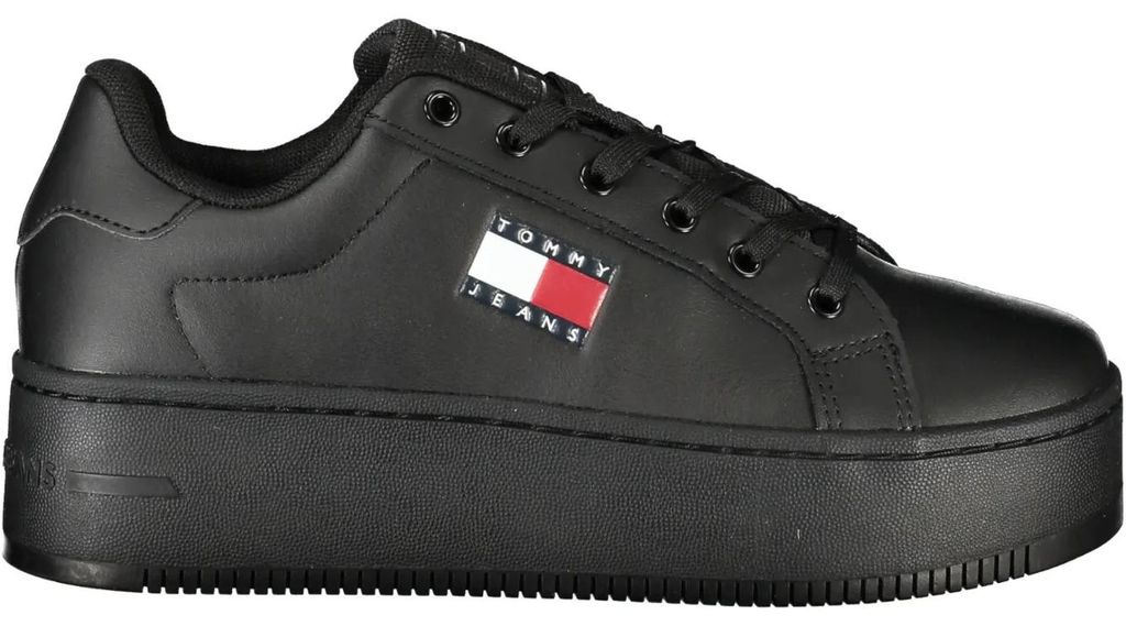Tommy Jeans Damen Sneaker EN0EN02518 BDS Farbe: Schwarz Größe: 41
