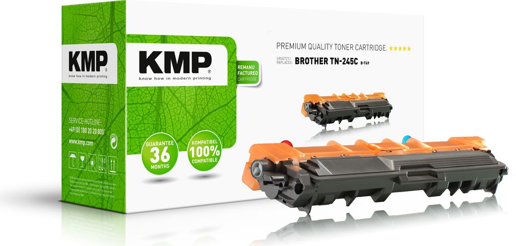 KMP B-T49 Toner cyan kompatibel mit Brother TN-245 C